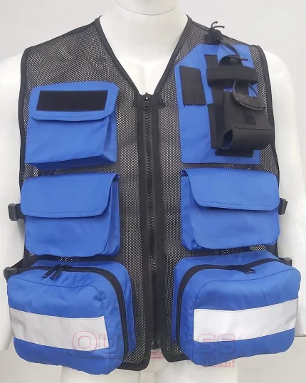 Professional Hi-Vis Paramedic Vest - Bright, Comfortable Emergency Wear